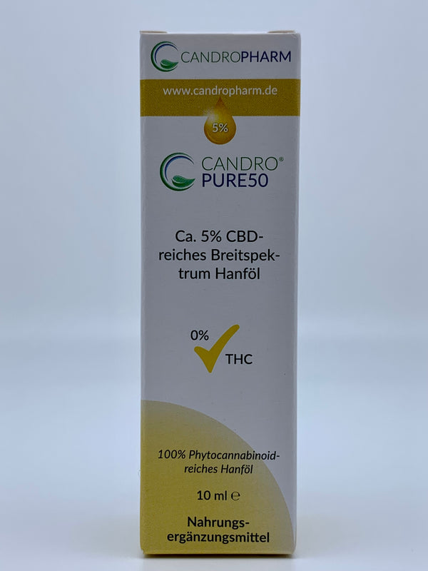 Candropharm Candropure50 CBD oil 5%